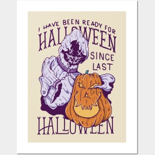 Halloween Pumpkin Posters and Art